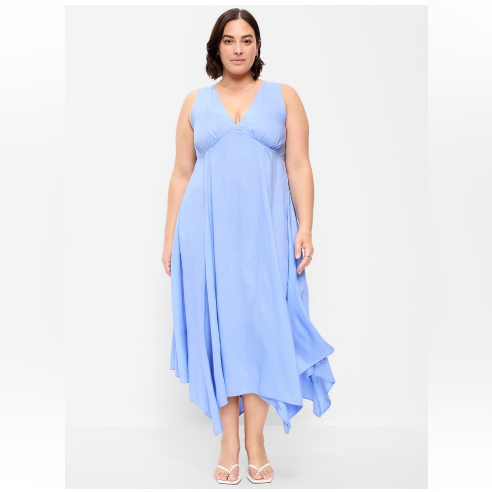 Old Navy Women’s Handkerchief Hem Midi Dress